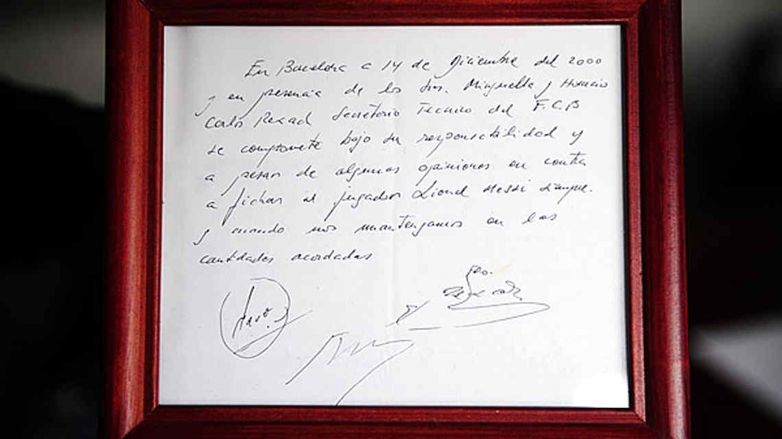 La negociación entre Pep y Messi que cambió la historia.Por Roberto González Rico.